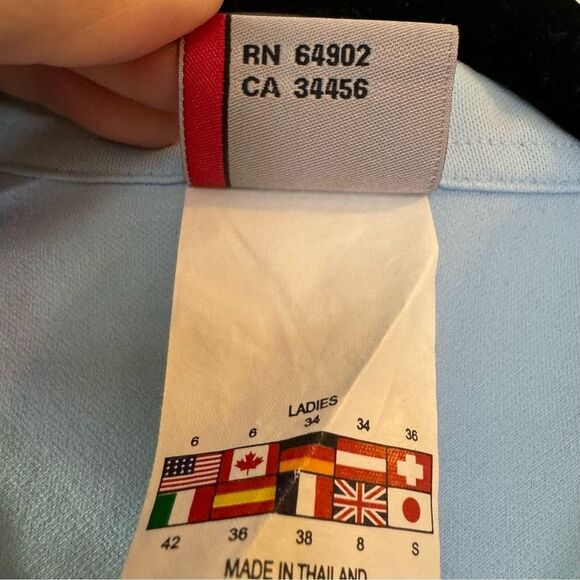 Spyder Quarter Zip Lightweight Layering Shirt Long Sleeve Women’s Size 6 - Picture 6 of 13